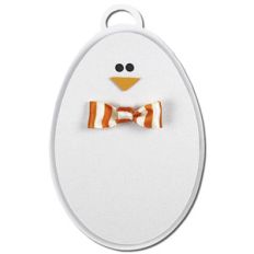 egg bird gift tag