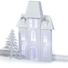 3d ledge village town hall
