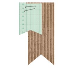 wood pattern label