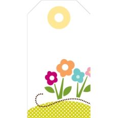 flower tag