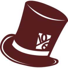 mad hatters top hat