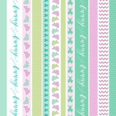bunnyville washi sticker planner tape
