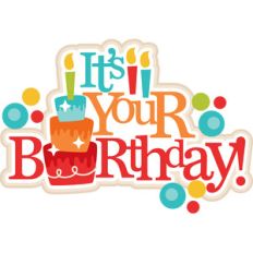 it's your birthday title