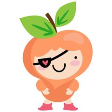 tutti frutti cutie peach