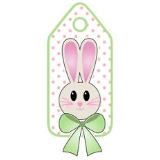 easter bunny tag