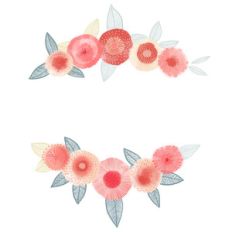 spring fling split wreath
