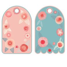 spring fling gift tags