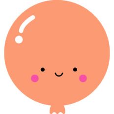orange balloon - fairy tales