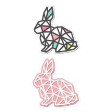 geometric mesh rabbit