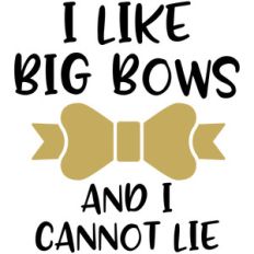 baby t-shirt: i like big bows