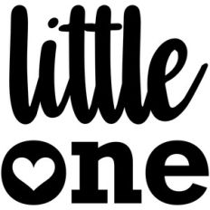 baby t-shirt: little one