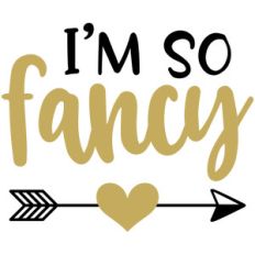 baby t-shirt: i'm so fancy