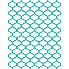 letter size stencil trellis