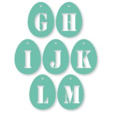 egg stencil tags ghijklm