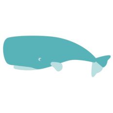 2 layered sperm whale