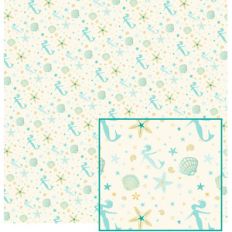 mermaid-themed paper