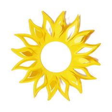 3d pop out sunflower frame
