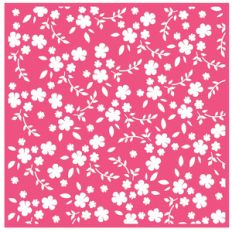 floral overlay