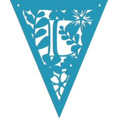 floral bunting L