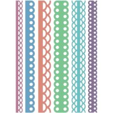 scalloped border set