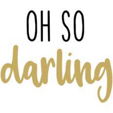 baby t-shirt: oh so darling