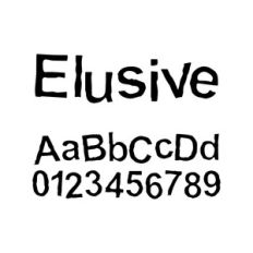 elusive font