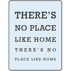 no place like home eye chart