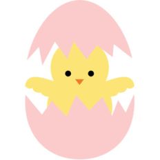 chick breaking egg