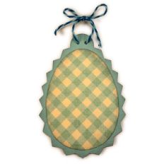 egg ornament sawtooth