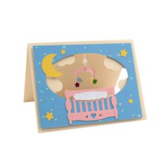 baby crib card