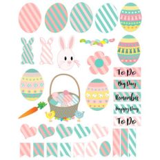 easter planner stickers