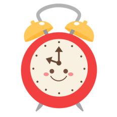 cute school clock