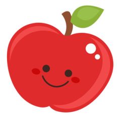 cute apple character