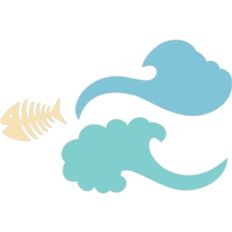 waves and fishy