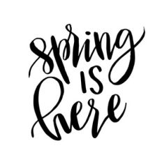 spring is here