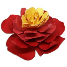 layered peony flower