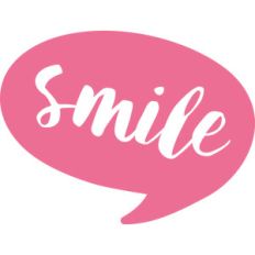 smile conversation bubble
