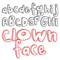 zp clown face