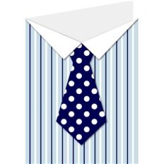 shirt and tie card