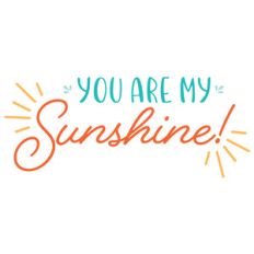 you are my sunshine