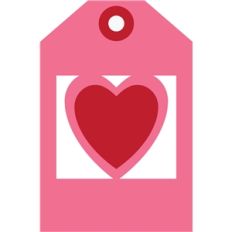 heart tag