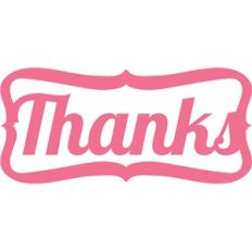 thanks frame