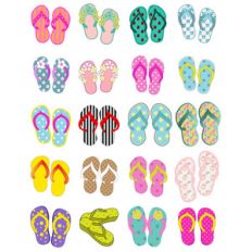 flip flop stickers