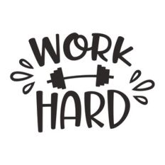 work hard