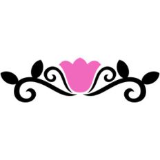 tulip flower border