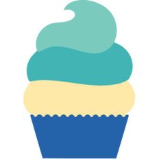cupcake - dragon tails