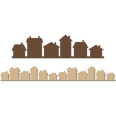 2 houses borders