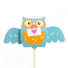owl lollipop cover
