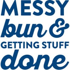 messy bun