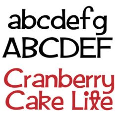 pn cranberry cake lite